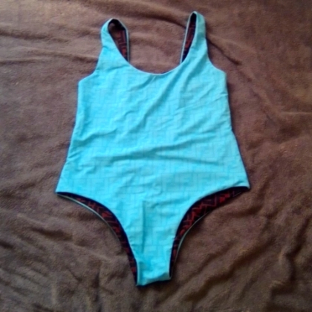Fendi one piece bathing suit
